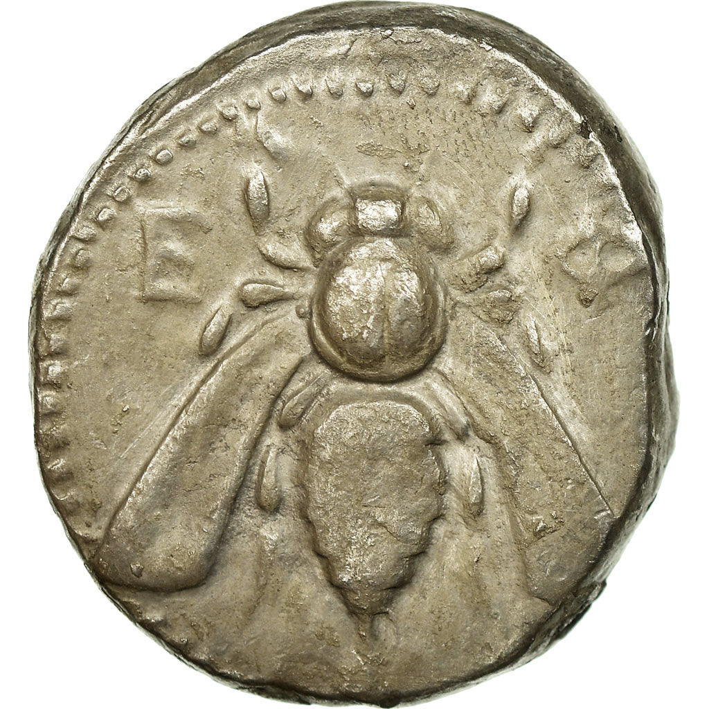 Moeda, Jónia, Ephesos, Tetradrachm, 394-387 BC, EF(40-45), Prata, SNG-Cop:217