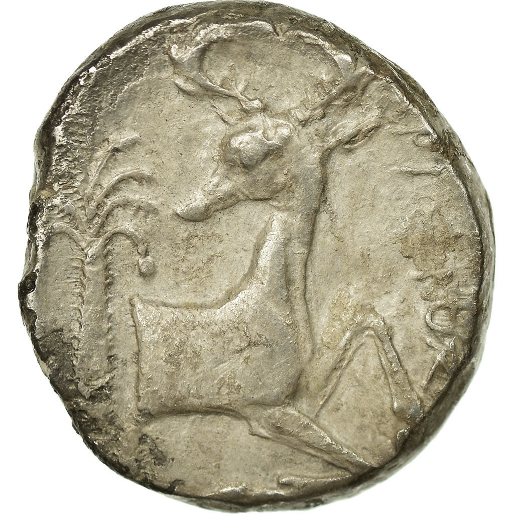 Moeda, Jónia, Ephesos, Tetradrachm, 394-387 BC, EF(40-45), Prata, SNG-Cop:217