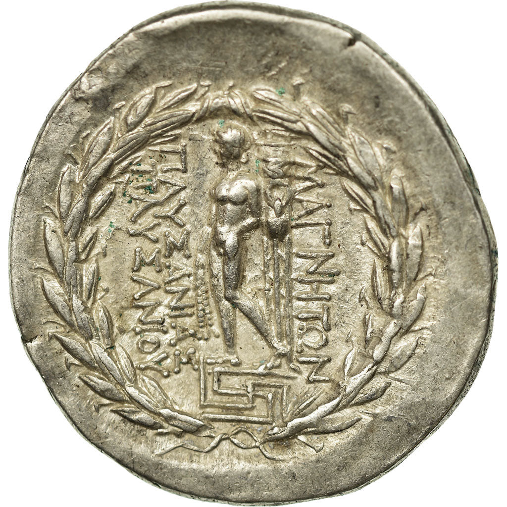 Coin, Ionia, Magnesia ad Maeandrum, Tetradrachm, 150-140 BC, AU(50-53), Silver