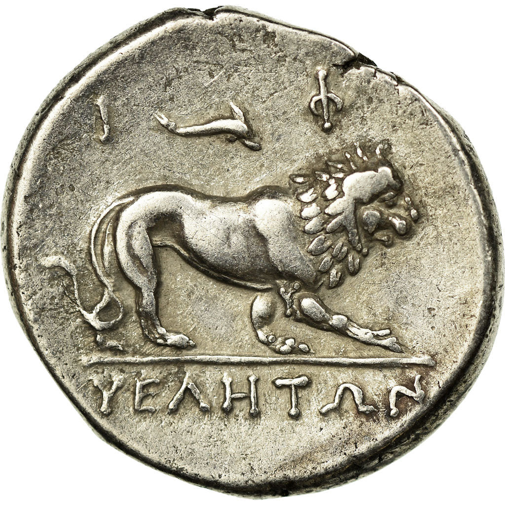 Munten, Lucanië, Velia, Didrachm, 300-280 BC, ZF, Zilver, HN Italy:1307