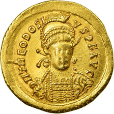 Coin, Theodosius II, Solidus, 424/5-430, Constantinople, AU(50-53), Gold