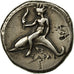 Coin, Calabria, Tarentum, Didrachm, 430-380 BC, EF(40-45), Silver, Vlasto:302