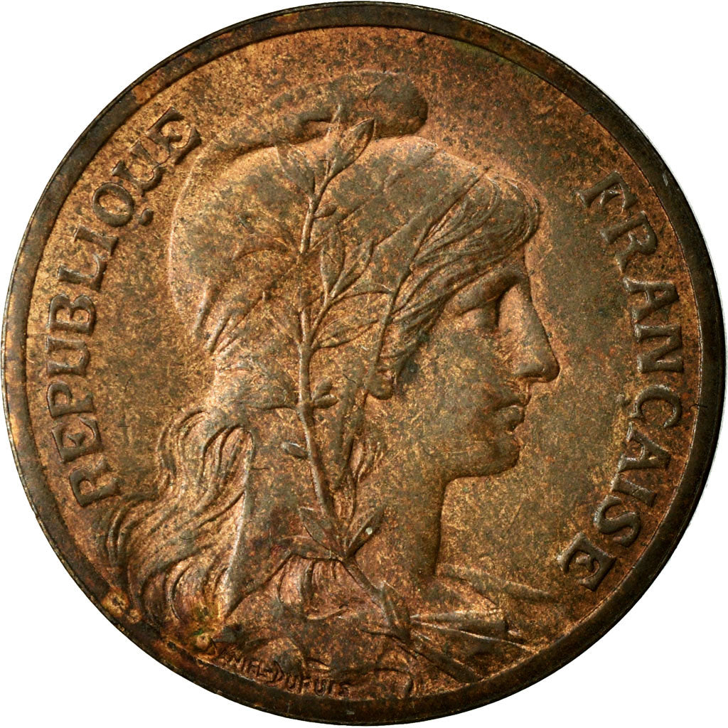 Monnaie, France, Dupuis, 5 Centimes, 1899, Paris, TTB+, Bronze, KM:842