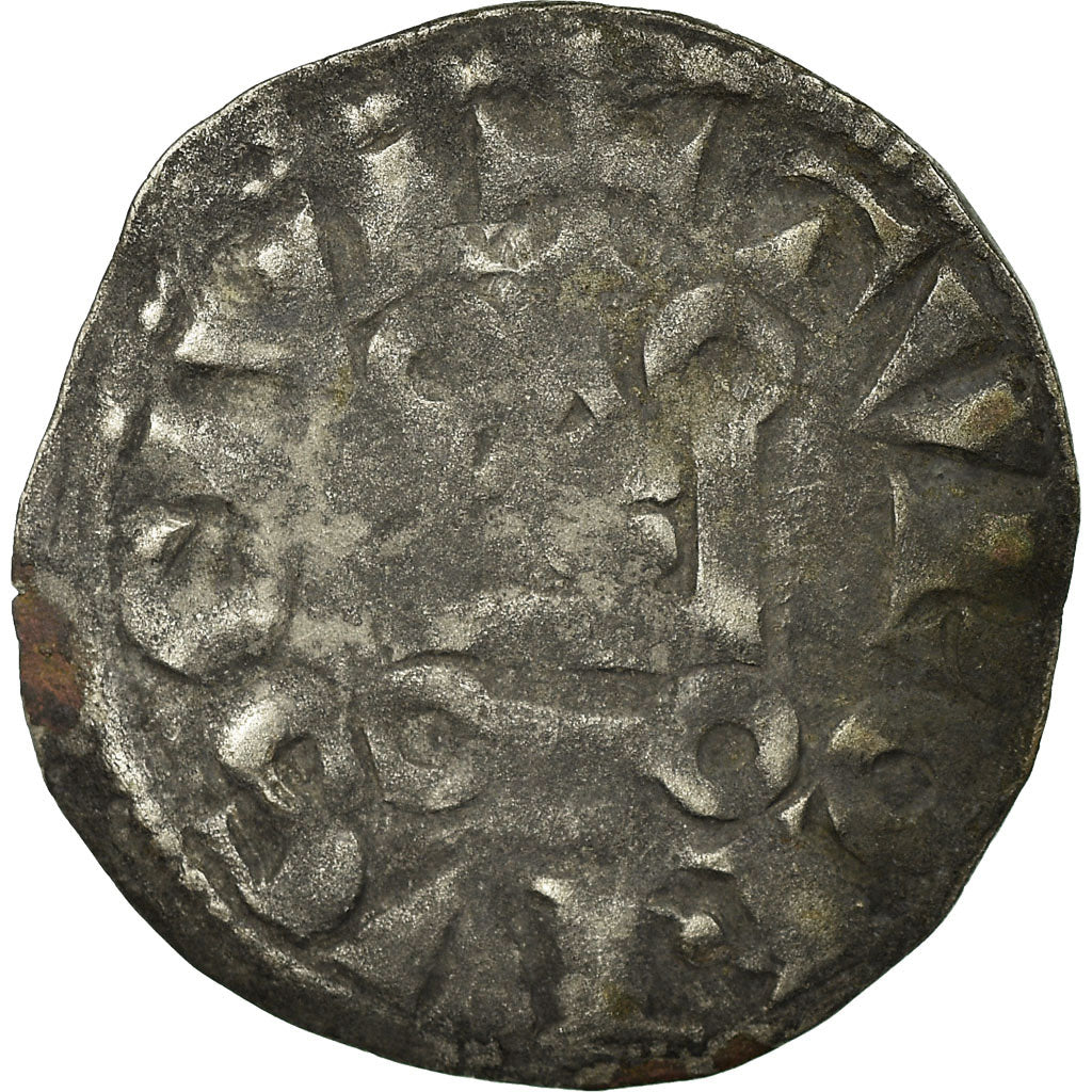 Münze, Frankreich, Louis VIII-IX, Denier Tournois, S+, Billon, Duplessy:188