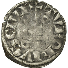 Coin, France, Louis VIII-IX, Denier Tournois, VF(30-35), Billon, Duplessy:188