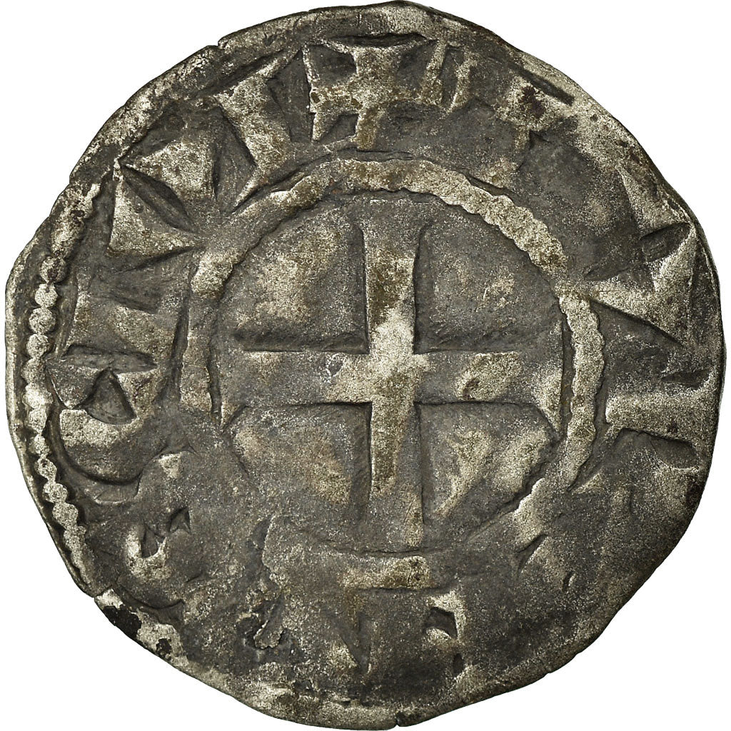 Monnaie, France, Touraine, Denier, Saint-Martin de Tours, TB+, Argent