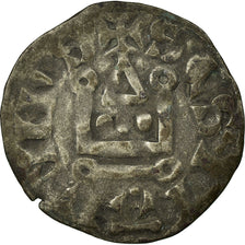 Coin, France, Philip II, Denier Tournois, Saint-Martin de Tours, VF(30-35)