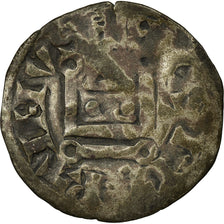 Coin, France, Philip II, Denier Tournois, Saint-Martin de Tours, VF(20-25)