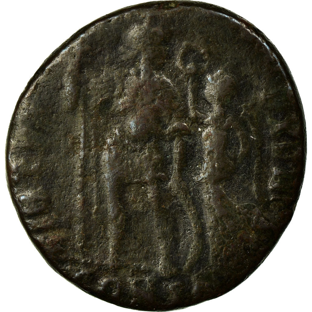 Coin, Arcadius, Follis, 395-401, Constantinople, Rare, VF(20-25), Bronze, RIC:60