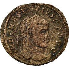 Coin, Maxentius, Follis, 308-310, Rome, VF(20-25), Bronze, RIC:210