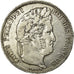 Münze, Frankreich, Louis-Philippe, 5 Francs, 1838, Marseille, S+, Silber