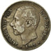 Coin, Spain, Alfonso XII, Peseta, 1882, Madrid, VF(30-35), Silver, KM:686