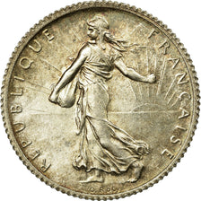 Coin, France, Semeuse, Franc, 1920, Paris, MS(65-70), Silver, KM:844.1