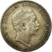 Coin, German States, PRUSSIA, Wilhelm II, 5 Mark, 1902, Berlin, EF(40-45)