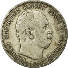 Coin, German States, PRUSSIA, Wilhelm I, 5 Mark, 1876, Berlin, VF(30-35)