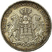 Coin, German States, HAMBURG, 5 Mark, 1907, Hamburg, EF(40-45), Silver, KM:610