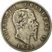 Moneta, Italia, Vittorio Emanuele II, 5 Lire, 1874, Milan, MB, Argento, KM:8.3