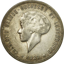 Coin, Luxembourg, Charlotte, 10 Francs, 1929, VF(30-35), Silver, KM:39