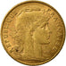 Munten, Frankrijk, Marianne, 10 Francs, 1906, Paris, ZF, Goud, KM:846