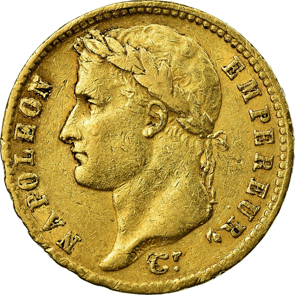 Munten, Frankrijk, Napoléon I, 20 Francs, 1809, Paris, ZF, Goud, KM:695.1