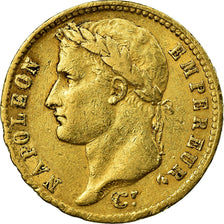 Munten, Frankrijk, Napoléon I, 20 Francs, 1809, Paris, ZF, Goud, KM:695.1
