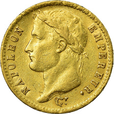 Moneda, Francia, Napoléon I, 20 Francs, 1812, Paris, MBC, Oro, KM:695.1