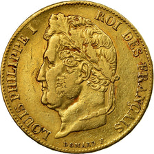 Coin, France, Louis-Philippe, 20 Francs, 1841, Paris, EF(40-45), Gold, KM:750.1