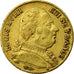 Coin, France, Louis XVIII, 20 Francs, 1814, Paris, VF(30-35), Gold, KM:706.1