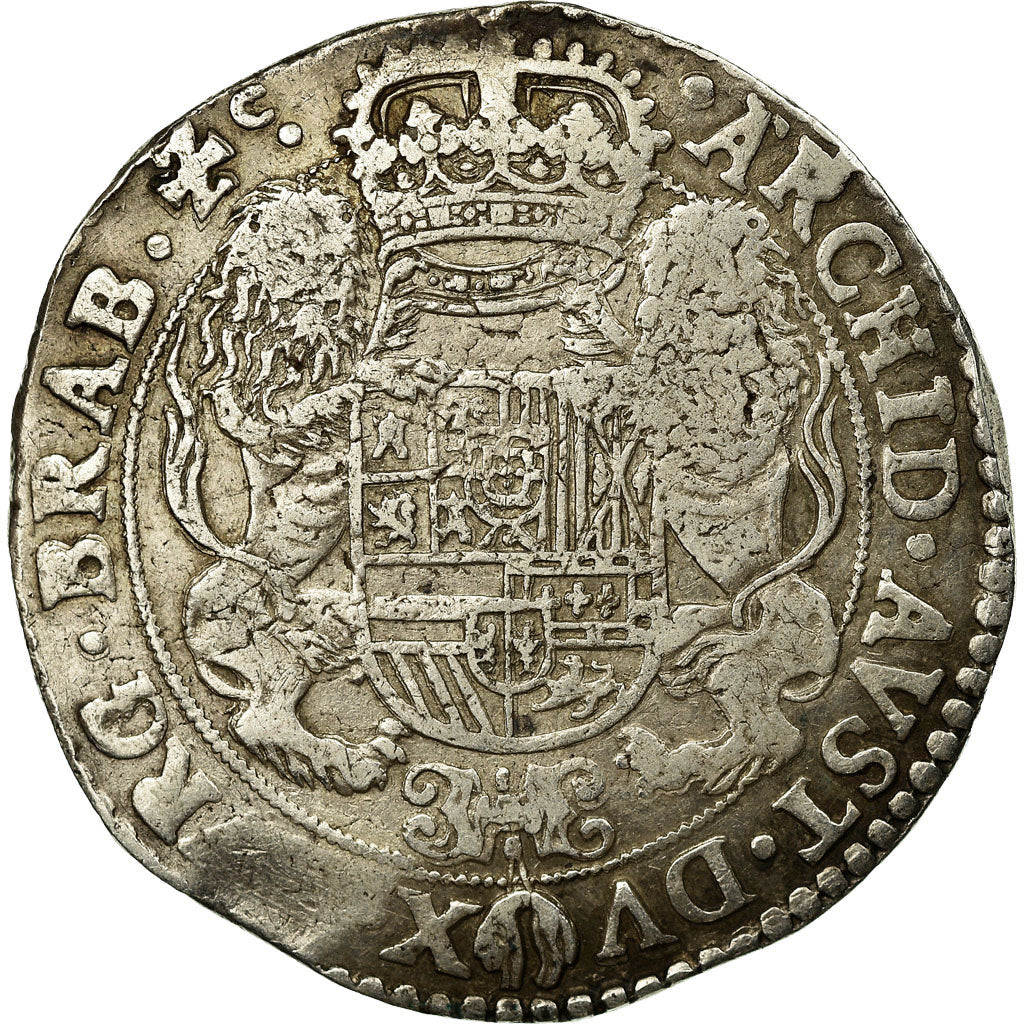 Coin, Spanish Netherlands, Philip IV, Ducaton, 1637, Anvers, VF(30-35), Silver