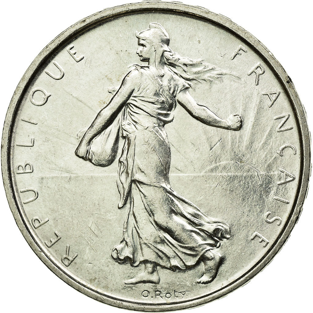 Coin, France, Semeuse, 5 Francs, 1963, MS(64), Silver, KM:926, Gadoury:770