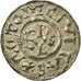 Coin, France, Monastère Saint-Ouen, Denarius, Rouen, AU(50-53), Silver