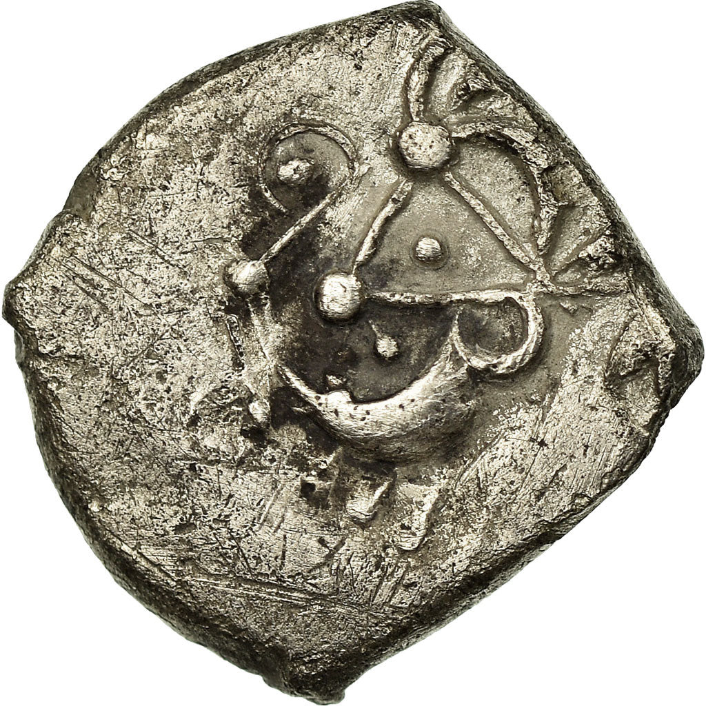 Coin, Cadurci, Drachm, AU(50-53), Silver, Feugère & Py:DCR-104