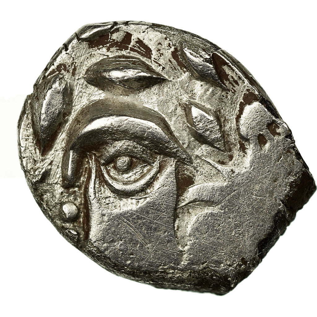 Coin, Volcae Tectosages, Drachm, AU(50-53), Silver, Feugère & Py:DCR-73