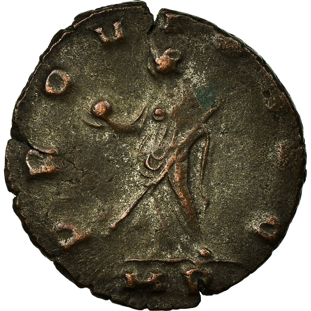 Monnaie, Gallien, Antoninien, AD 260-268, Milan, TTB, Billon, RIC:508