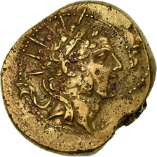 Moeda, Reino Selêucida, Antiochos IV Epiphanes, Bronze Æ, 169-168 BC, Antioch