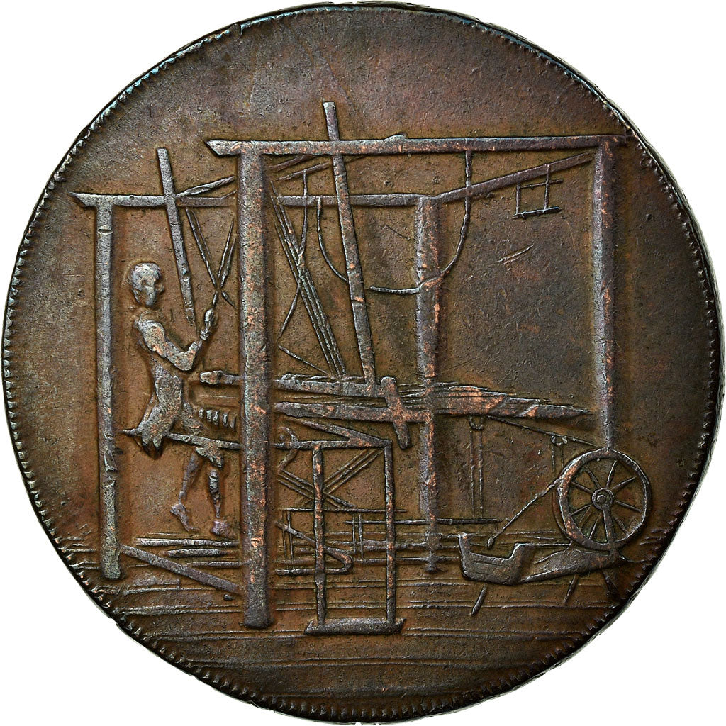 Coin, Great Britain, Norfolk, Halfpenny Token, 1792, Norwich, EF(40-45), Copper
