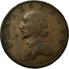 Coin, Great Britain, Warwickshire, Shakespeare, Halfpenny Token, 1790