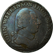 Coin, Great Britain, Warwickshire, John Wilkinson, Halfpenny Token, 1790