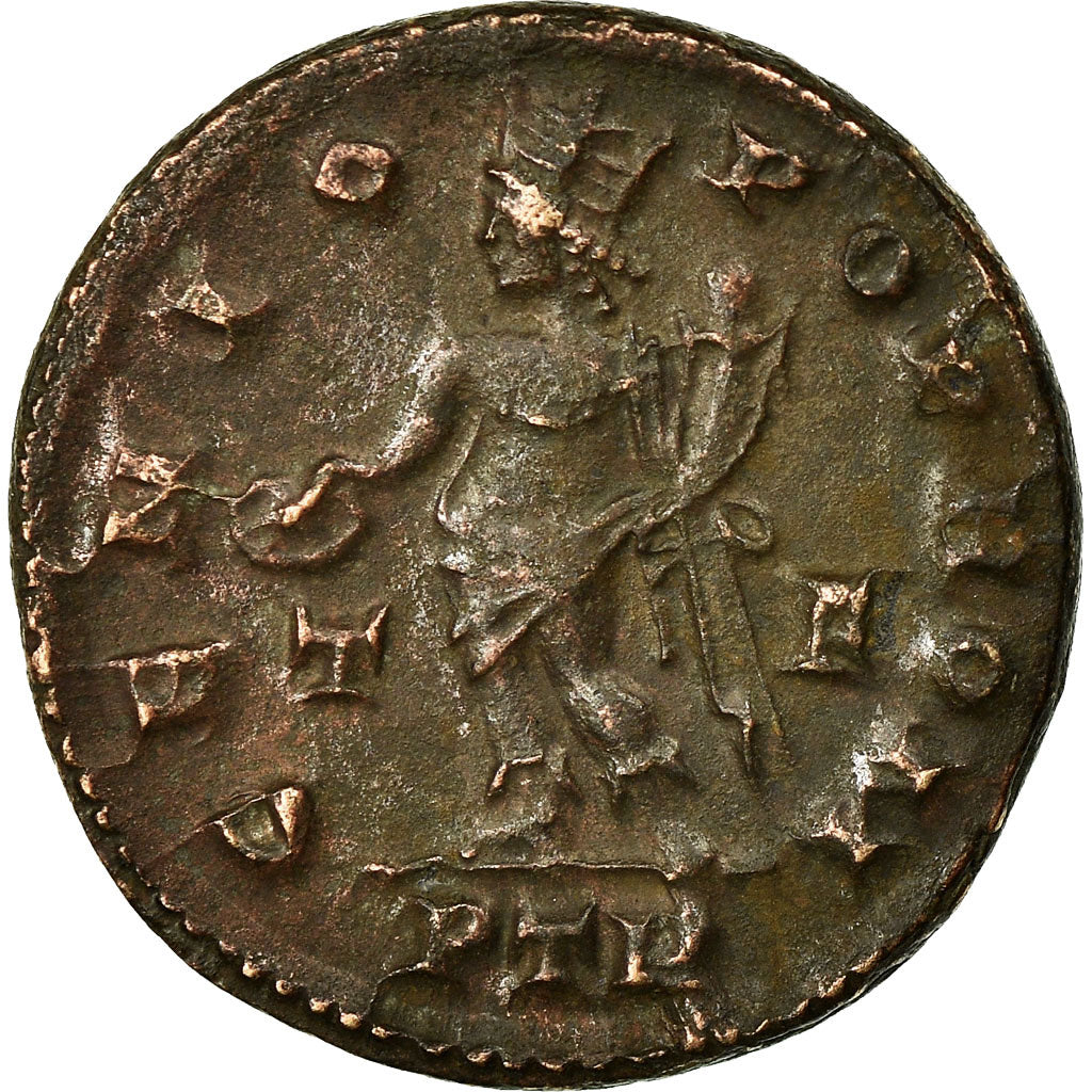 Moneda, Maximinus II, Follis, AD 310-313, Trier, MBC+, Bronce, RIC:845a