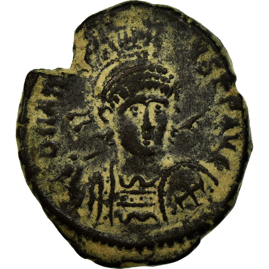 Münze, Arcadius, Follis, 401-403, Antioch, SS, Bronze, RIC:97