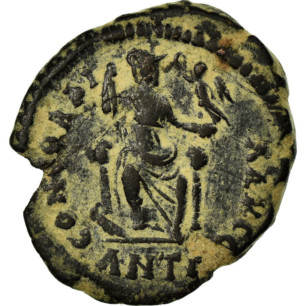 Münze, Arcadius, Follis, 401-403, Antioch, SS, Bronze, RIC:97