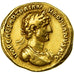 Coin, Hadrian, Aureus, 119-122, Rome, EF(40-45), Gold, RIC:74