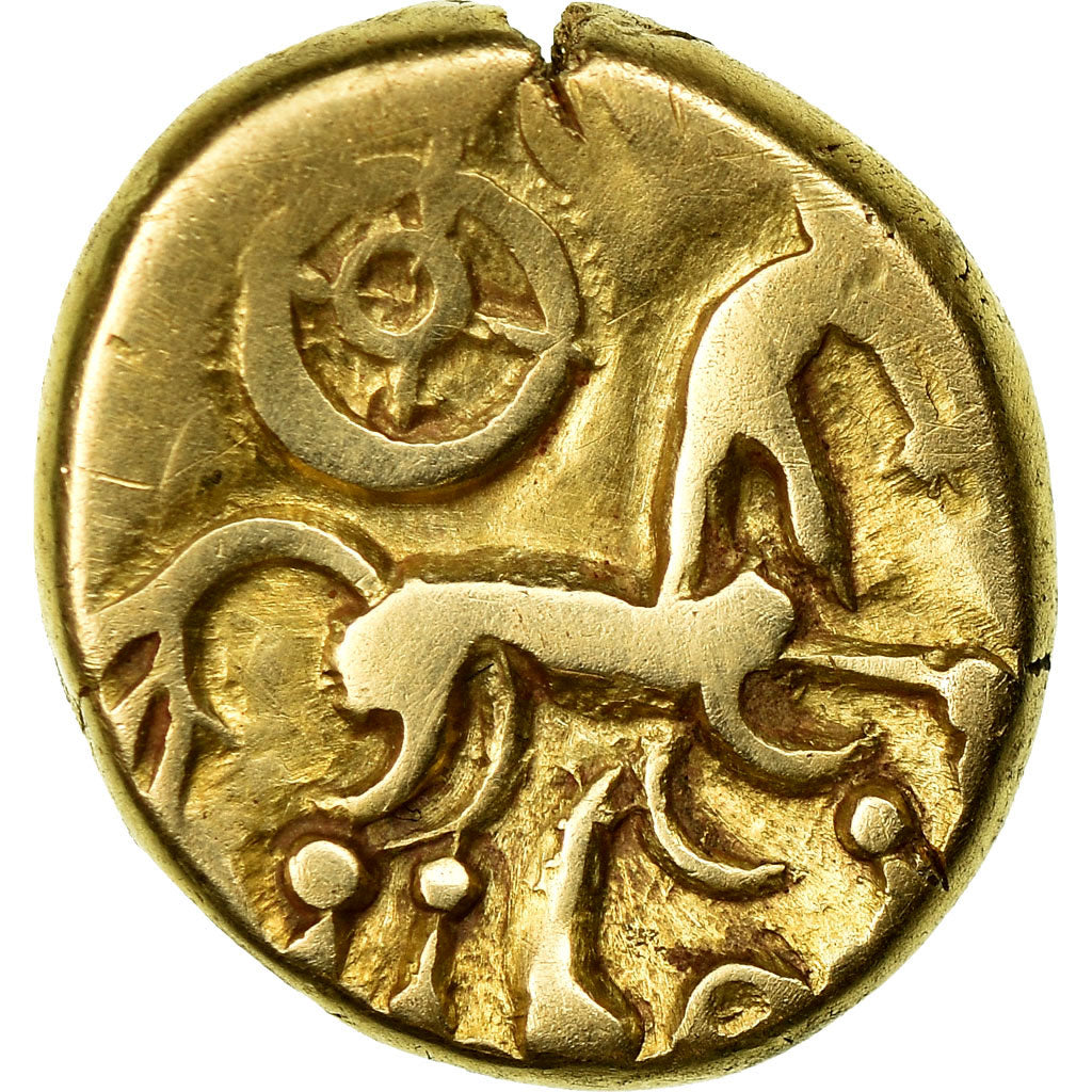 Nervii, Stater, Type Epsilon, EF(40-45), Gold, Delestré:177A