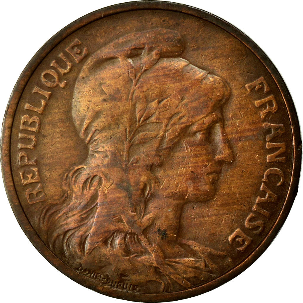 Monnaie, France, Dupuis, 5 Centimes, 1914, Paris, TTB, Bronze, KM:842