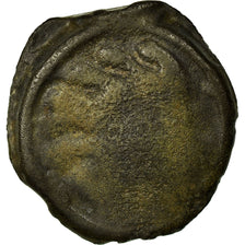 Monnaie, Sénons, Potin à la tête d'indien, B, Potin, Delestrée:2640