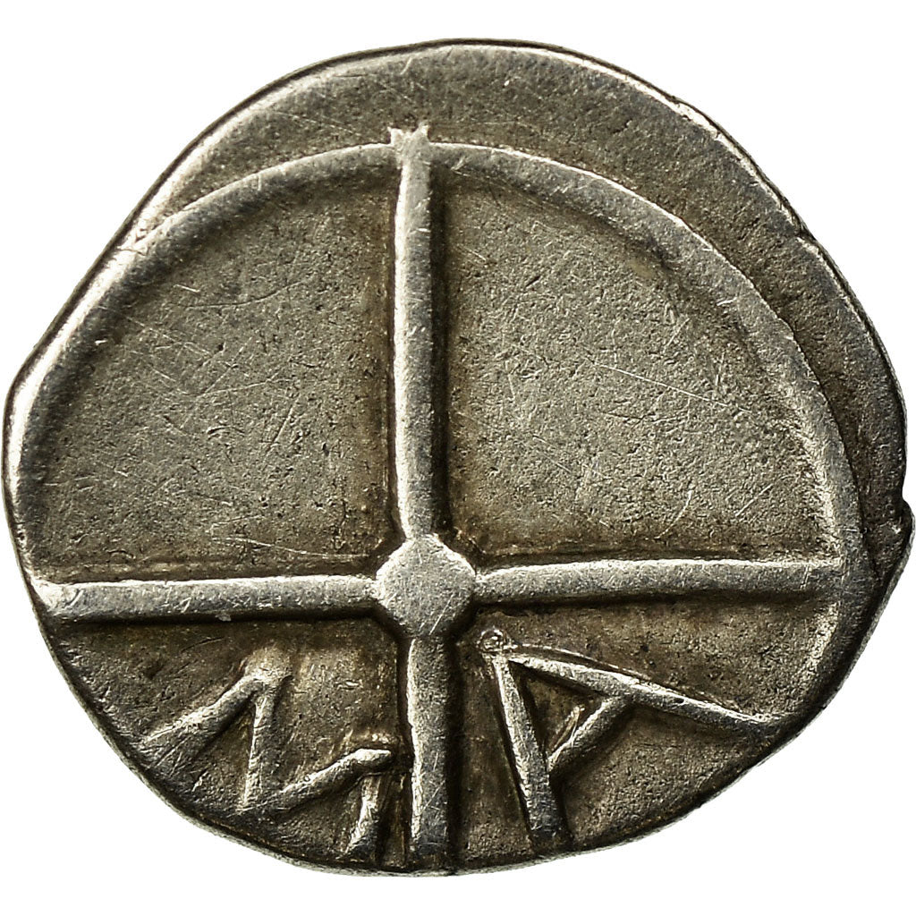 Coin, Massalia, Obol, Marseille, EF(40-45), Silver, SNG Cop:723-8