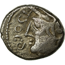 Coin, Sequani, Quinarius or Denarius Q.DOCI, EF(40-45), Silver, Delestrée:3245