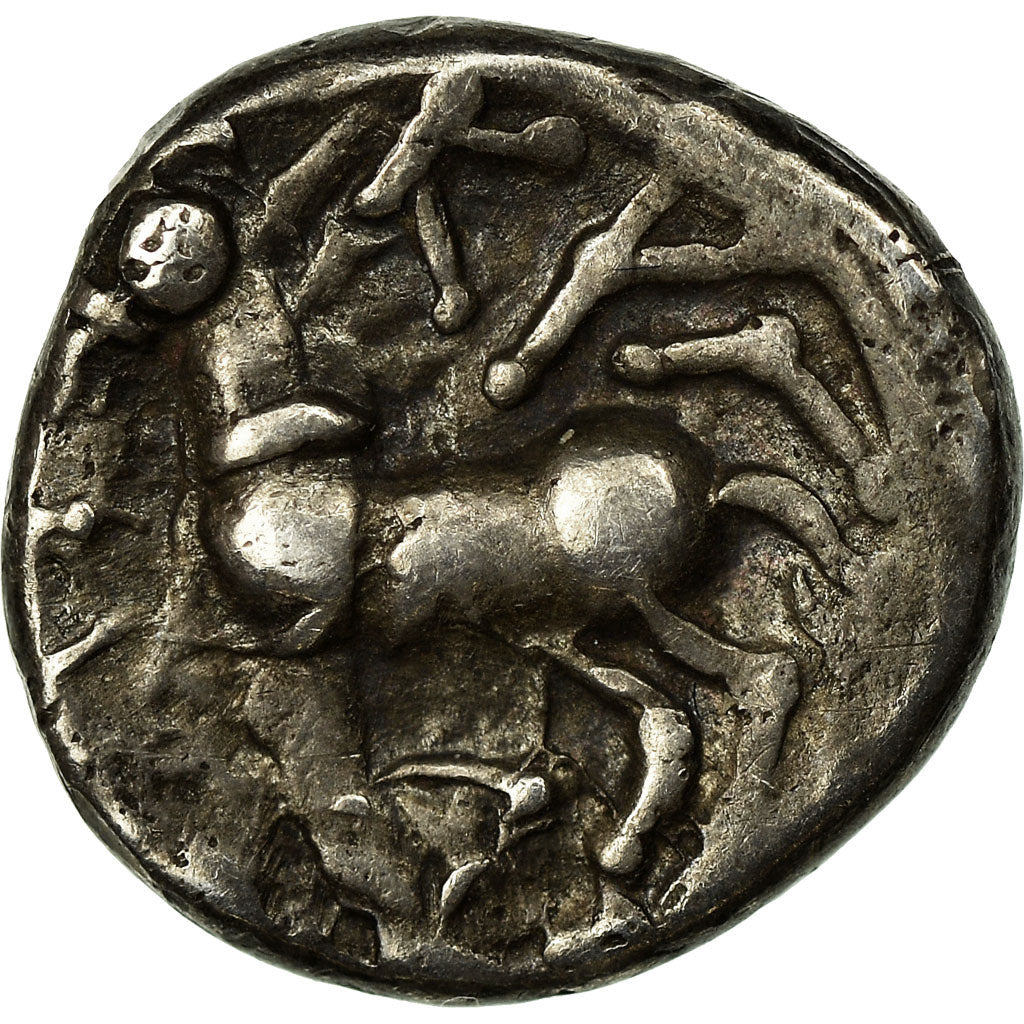 Coin, Lingones, Denarius KALETEDOY, EF(40-45), Silver, Delestrée:3195