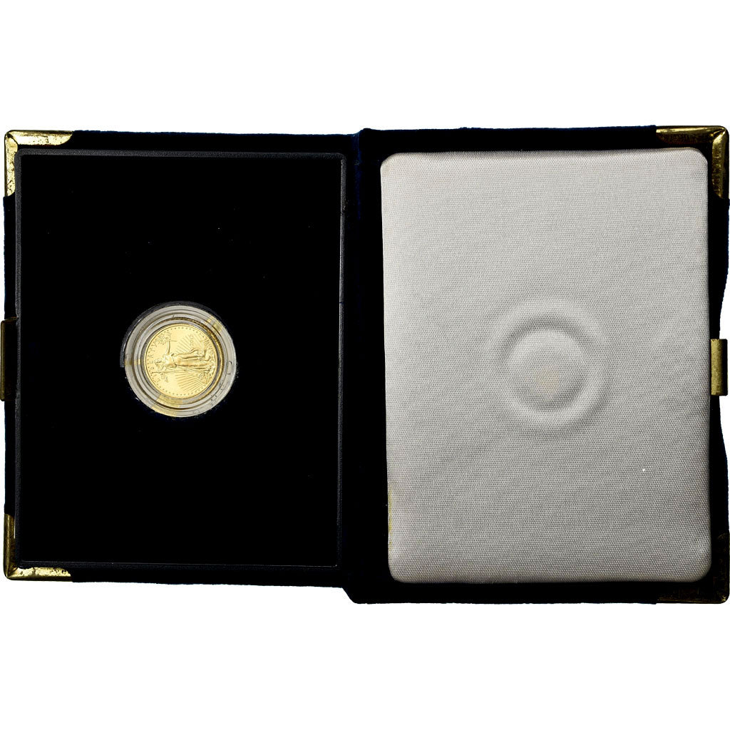 Moneta, Stati Uniti, $5, 2008, U.S. Mint, West Point, FDC, Oro, KM:216