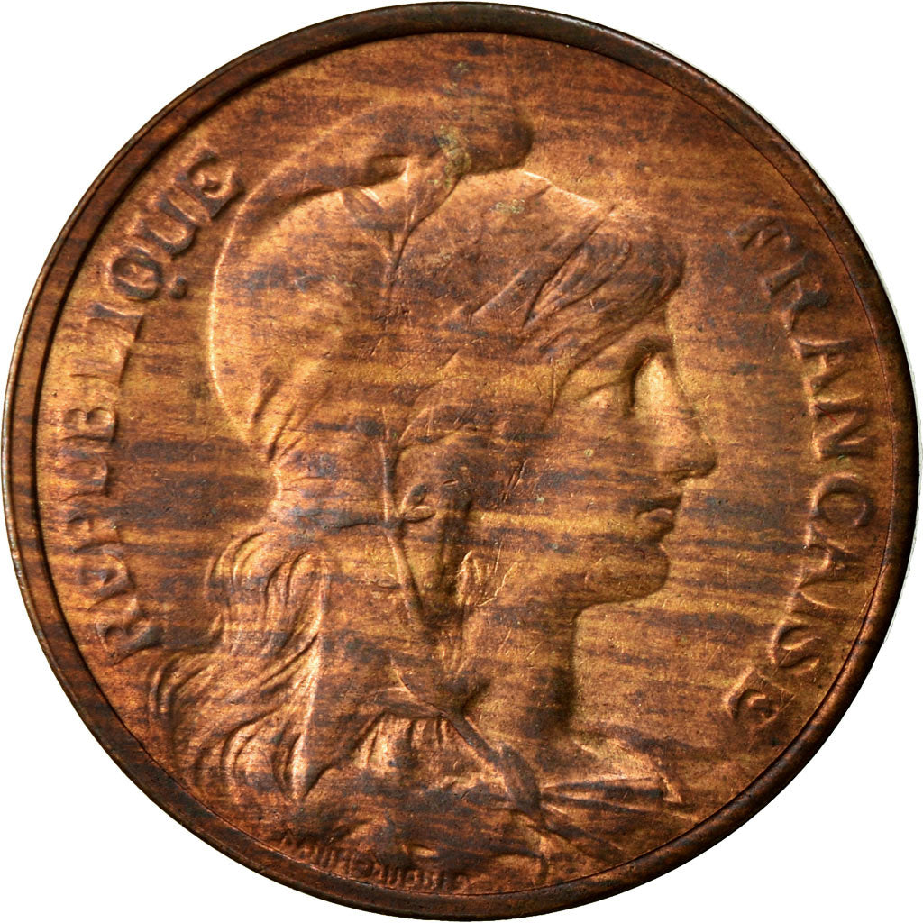 Coin, France, Dupuis, 5 Centimes, 1915, Paris, AU(55-58), Bronze, KM:842